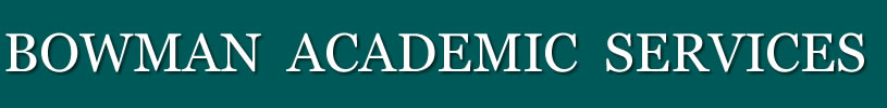 Bowman Academic Services